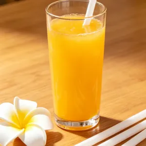 Individual Wrapped Disposable Biodegradable Straw Compostable PLA Straw thumbnail-1