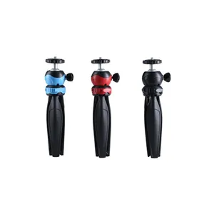 Cellphone Tripod Mini Desktop Lightweight Potable Tripod for Mobile Phone, Compact System Cameras, for DSLR, Mirrorless, Video thumbnail-4