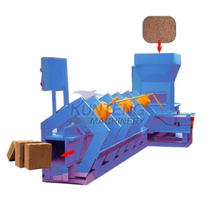 Heavy Duty Coconut Pith Block Making Machine Sri Lanka Coco Peat Briquetting Machine thumbnail-1