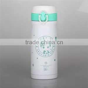 2016 Newly Concise Durable Food Grade Bontique Promotional Manufactured Double Wall Stainless Steel Vacuum Bottle thumbnail-3