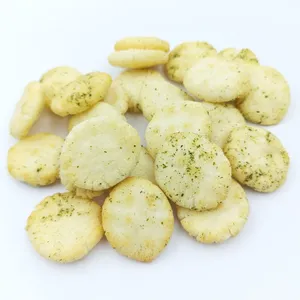 Gluten Free Vegan Baked Seaweed Rice Crackers, Clean Label Savory Snacks, With BRC, HALAL, KOSHER Global Export Certifications thumbnail-1