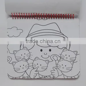 2015 New Design Drawing Set Kids Coloring Book With Crayons thumbnail-6