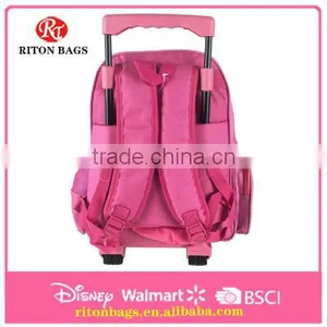 Top Seller Top Quality Humanized Design Wholesale Kids Trolley Bags Backpack Bag School Bags With Wheels for Girls thumbnail-3