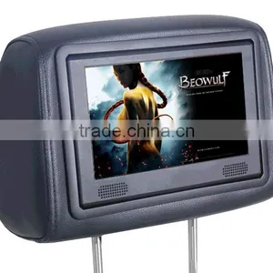 9 Inch Touch Screen Headrest DVD Player Taxi Cab Indoor Advertising Monitor Ttaxi Headrest Digital Signage LCD Media Player thumbnail-4