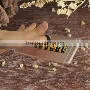 Washable U Shape Universal Silicone Adhesive Kickstand Smart Grip for Phone thumbnail-4