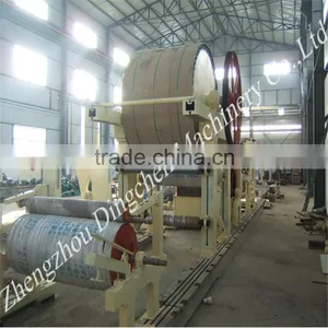 Chinese Exporter Serive Small Scale and Large Capacity Waste Paper Recycling Machine to Make Toilet Paper thumbnail-6