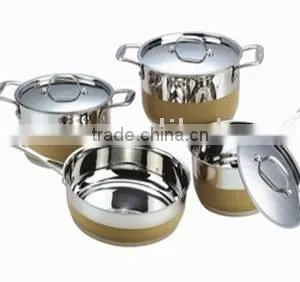 7pcs Top Quality Stainless Steel Cookware thumbnail-1