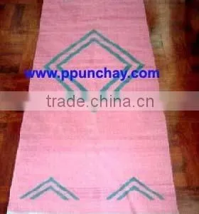Tapestry Woven Wool Rug 5x2 Feet Peru Nice Design thumbnail-1