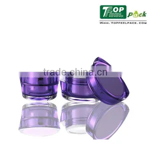Luxury Acrylic Cosmetic Cream Jars Packaging thumbnail-1