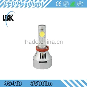 HIGH POWER Light 35w 4S Led Headlights Single BEAM 3500LM h4 Fog Light Led With Two Years Warranty thumbnail-3
