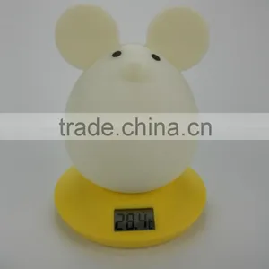 Micro USB LED Night Light With Thermometer thumbnail-4