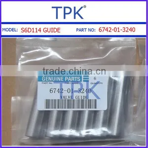 Komatsu S6D114 SA6D114 SAA6D114 S6D114-1 SA6D114-1 Engine Valve Guide,6742-01-3240 thumbnail-1