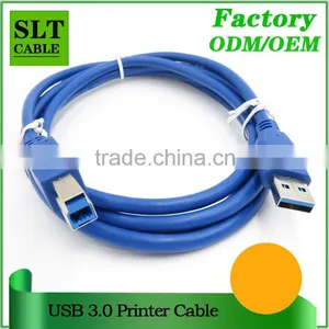 SLT 1.5M 5 Ft Superspeed USB 3.0 Type A to B Cable 5Gbps Gold Plated Printer Cable thumbnail-2