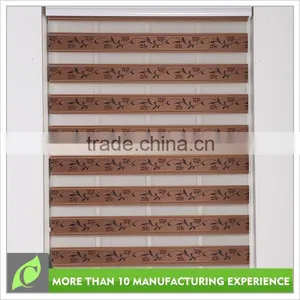 Top Sale Factory Wholesale Transparent Color Blind Jacquard Zebra Blind thumbnail-4