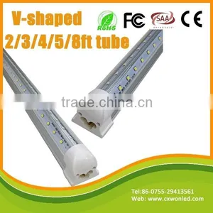Double PCB Led Tube Integrated Led Tube V Shape T8 Led Tube Cooler Light thumbnail-3