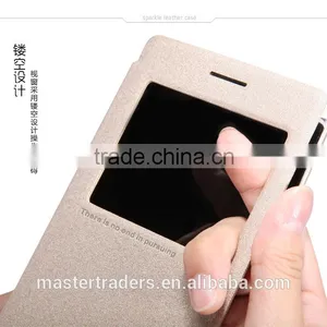 Genuine NILLKIN Sparkle Series Flip Luxury PU Leather Case Skin Back Cover For One Plus MT-2749 thumbnail-2