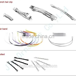 High Quality Iron Material Nickel Plated Hair Clasp thumbnail-2