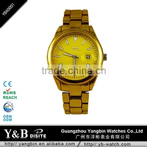 2013 Wholesale New Gold Titanium Japan Movt Watch Man thumbnail-1