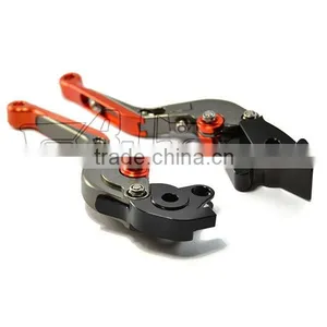 BJ-LS-001 High Quality Customized Red Folding CNC Motorcycle Clutch Brake Lever thumbnail-1
