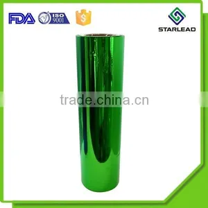 Green Color Metallized PET Film For Christmas Gift Flexible Decoration thumbnail-1