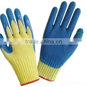 Rubber Coated Cotton Glove Industrial Rubber Glove Customized thumbnail-1