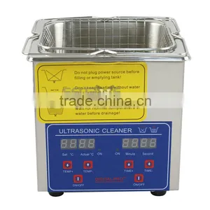 Professional 2L Stainless Steel W/Timer Ultrasonic Cleaner Heater thumbnail-1