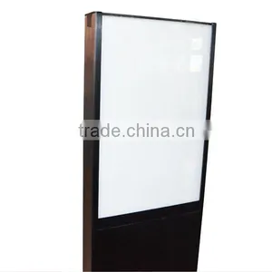 EdgeLight AF90 Double Sided Pillar LED Lighting Box City Pillar Decoration Advertising Lamp Post Light Case thumbnail-3