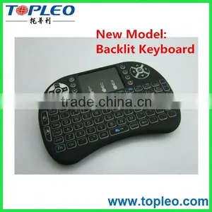 Wireless USB LED Backlit Keyboard for TV Box Computer thumbnail-1