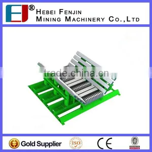 600-2000mm Belting Width 35 Degree Trough Angle Slider Impact Bed With Impact Bars and Impact Rollers thumbnail-2
