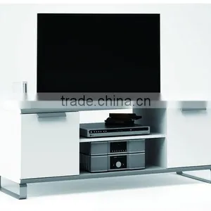 MDF With White Color TV Stand thumbnail-6