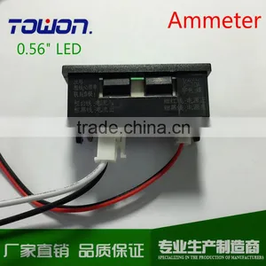 LED DC0-9.99A Digital Panel Ammeter AMP Ampere Meter With Internal Shunt thumbnail-4