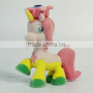 Cheap Horse Little Pony Flocking Toys thumbnail-1