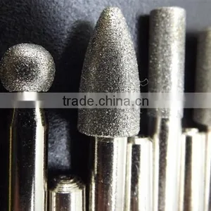 Yiyan Jewelers Rotary Bits Diamond Burs for Grinding and Carving thumbnail-3