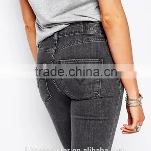 New Arrival Jeans Women Classic High Waist Denim Stretch Skinny Jeans thumbnail-3