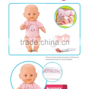 Hot Sale Cotton Baby Pee Sucking Baby Doll for Kids thumbnail-2
