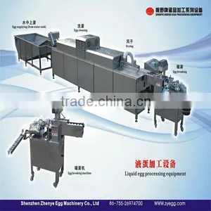 4500 Pcs/h Automated Stainless Steel Egg Cleaning Breaking Machine thumbnail-1