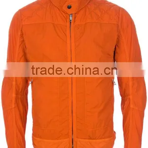 Orange Bomber Spring Wholesale Jackets thumbnail-1
