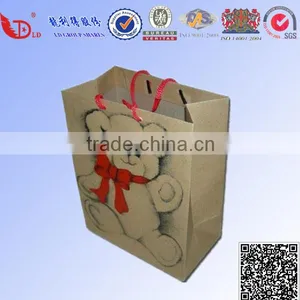 Cheap Kraft Paper Bag With Handle Logo Printing thumbnail-6