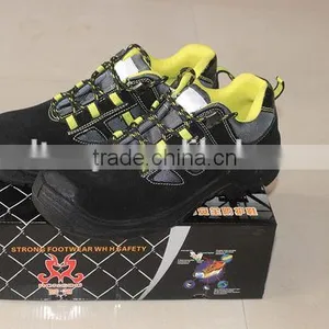Low Cut Cheap Safety Shoes, Suede Leather, PU Injection, Industrial Safety Shoes, MTW-2003 thumbnail-1