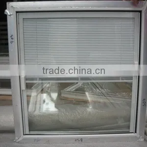 UPVC Glass Window With Blinds Inside thumbnail-4