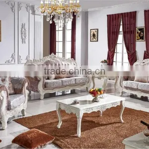 U Shape Sofa Corner Sofa Set French Classic Furniture thumbnail-5