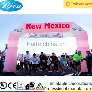 DJ-GM-31 Factory Outlet Advertising Inflatable Entrance Arch/inflatable Leaping Arches for Sale thumbnail-1