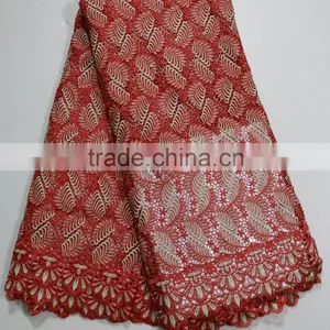African Lace Fabrics in Turkey African Nigerian Guipure Lace Women Cord Lace for Party Dress thumbnail-2