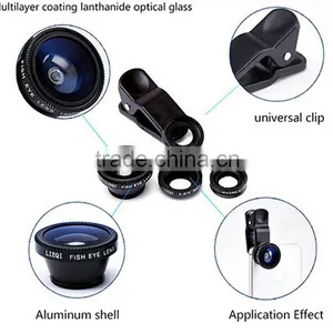 Wholesale Universal Clip-on 0.4x Super Wide Angle Phone Lens for IPhone Ipad Samsung Mobile Phone Camera Lens thumbnail-4