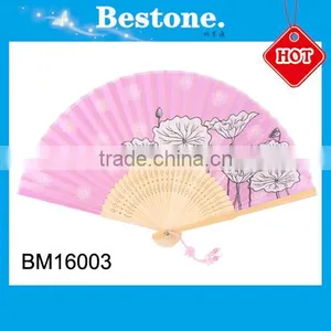 Custom Printed Folding Hand Fan for Wedding thumbnail-4