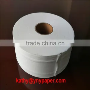 White Soft 2 Ply Jumbo Roll Tissue Paper thumbnail-1