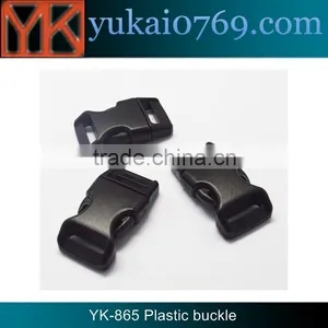 Yukai Quick Release Survival Bracelet Buckle/20mm Plastic Belt Buckle for Bag Strap thumbnail-1