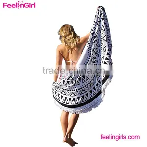 Summer Beach Cover Up Indian Mandala Tapestry Beach Dress thumbnail-2
