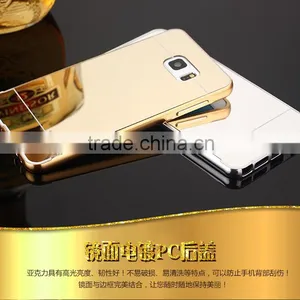 High Quality Aluminum Felt Case Cell Phone Bumper Case Whith Mirror Cover For Samsung Galaxy Note 3 Mirror Case thumbnail-1