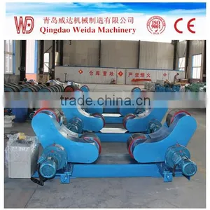 Self Align Equipment for Lifting Tank Roller With Polyurethane Wheels thumbnail-1